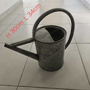 Alte Zink-Giesskanne zur Deko