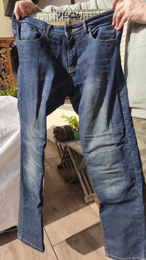 Neuwertige Herren Motorrad Jeans Größe L Bild 2