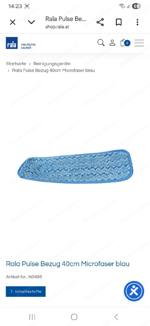 Bodenwischer mit Wassertank Bild 2