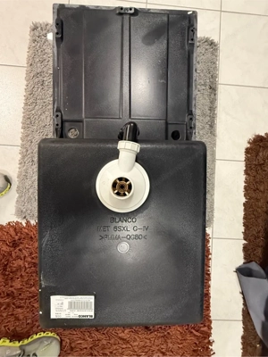 Blanco Spüle Metra XL 6 S 500x1000 mm schwarz "" gebraucht""  (ohne Wasserhahn!!!) Bild 2