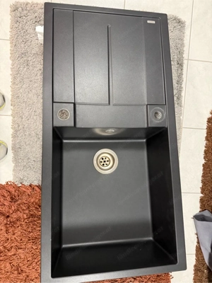 Blanco Spüle Metra XL 6 S 500x1000 mm schwarz "" gebraucht""  (ohne Wasserhahn!!!)