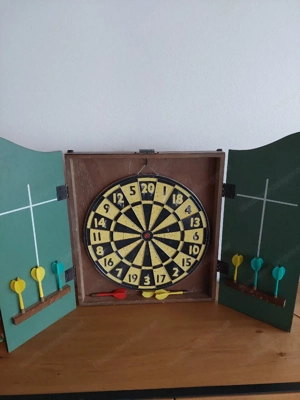 Vintage Dartschrank  Bild 2