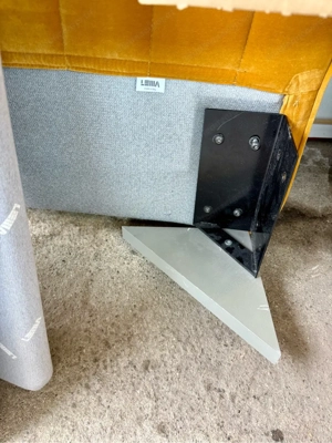 Hochwertiges Designer Bett, Matratze, Lattenrost 120 x 200 cm LEMA Bild 4