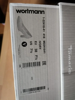 Pumps   Brautschuhe Tamaris, Gr. 38 Bild 5