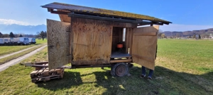 Fahrbaren Hühnerstall Bild 2