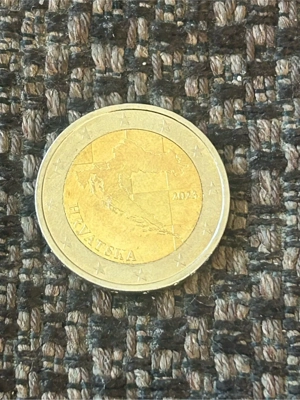 2 Euro Umlaufmünze Kroatien 2023