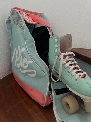 Rollschuhe mit Tasche  Bild 3