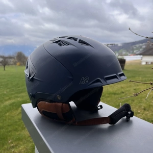 Skihelm K2, blau, medium Bild 2
