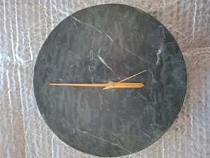 Wanduhr Marmor