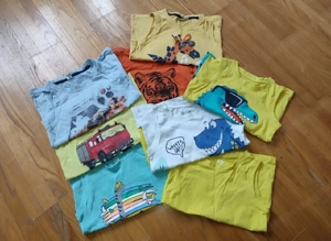 T-Shirt Paket Junge Größe 110   110-116 Bild 3