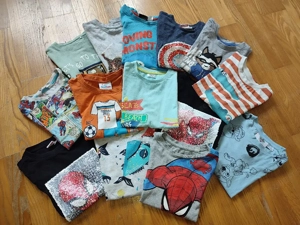 T-Shirt Paket Junge Größe 110   110-116 Bild 2