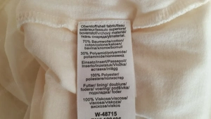 NEUE Chiffonbluse mit Spitze, Gr. 46, Farbe ecru, Marke "Fair Lady" Bild 5