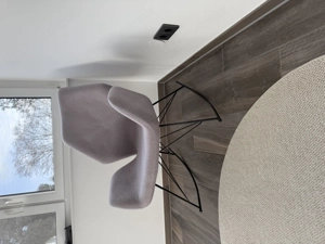 Schaukelstuhl Grau  Bild 4