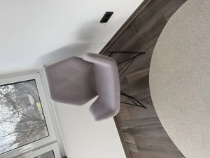 Schaukelstuhl Grau  Bild 2