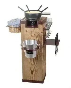 Fonduebar Nature 17 Teilig, Holz Bild 2