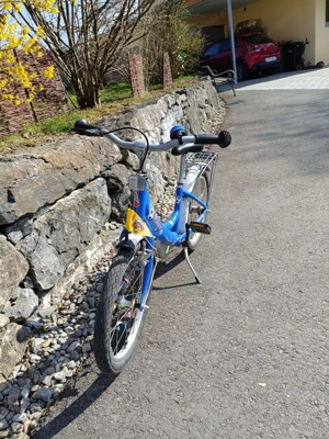 Blaues Puky Kinderfahrrad zu verkaufen Bild 4