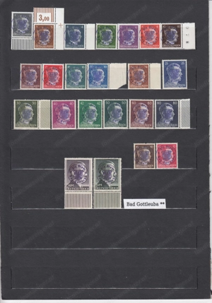 Sammlung Deutschland 1945 Postfrisch 1-80 + 1-5 RM 10 12 Pfg. StTdr. ab 45.- 
