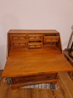 Sekretär  Schreibtisch sehr alt  Bild 4