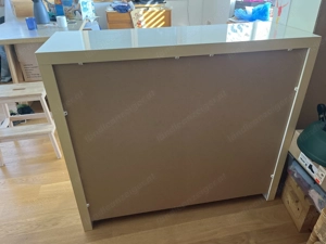 Kommode oder Sideboard  Weiss  Hochglanz  Bild 2