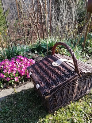 Nagelneuer Picknickkorb  Bild 5