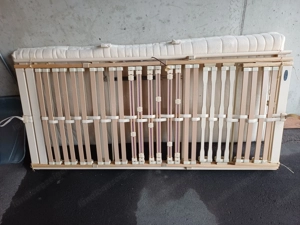 Doppelbett Fichte gebr. Bild 2