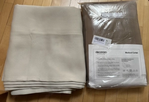 4x Deconovo Verdunkelungsvorhänge 135x240cm Bild 2