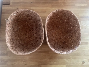 Zwei Seegraskörbe von Ikea Bild 2