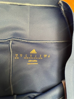 Damen Sport Leggings Adidas S royalblau Bild 2