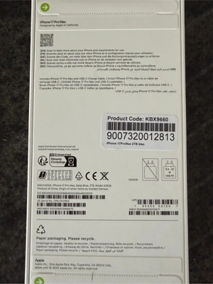 Iphone 17 Pro Max 2TB blau Bild 2