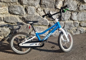 Woom GO 2 Kinderfahrrad 14 Zoll - metallic blue  Bild 2