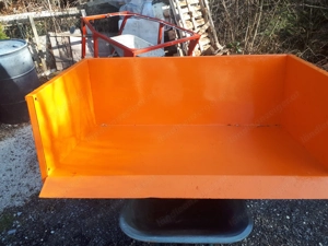 Heckmulde bzw Hechschaufel zum öffnen mit Zubehör für Traktor