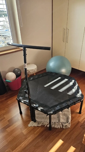 Jumping Fitness Trampolin 110 cm Training Bild 2