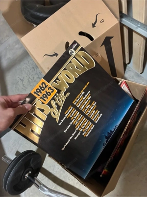    Kiste voller Schallplatten   ideal für Sammler & Musikliebhaber!    Bild 3