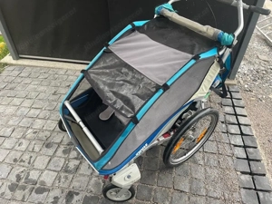 Fahrradanhänger Thuke Chariot CX 2 blau Bild 2