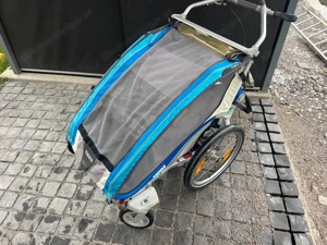 Fahrradanhänger Thuke Chariot CX 2 blau Bild 4