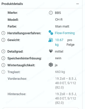 Alufelgen bbs  Bild 2