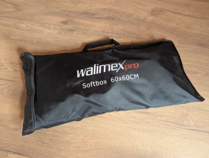 Walimex Pro Softbox 60x60 cm Studiolicht Fotografie Bild 2