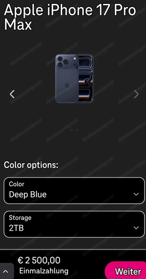 iPhone 17 Pro Max 2TB NEU  Bild 2