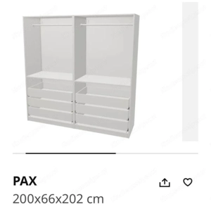 PAX Kleiderschrank mit Schiebetüren Bild 4