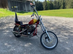 Harley Davidson Shavel Head Bild 2