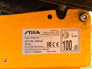 Stiga Park 520 P 2018 Mulcher Aufsitzmäher Bild 7