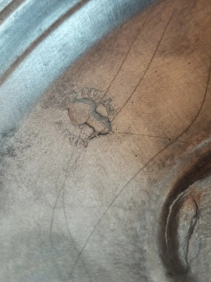 Vintage Zinnschale Bild 5