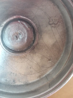 Vintage Zinnschale Bild 4