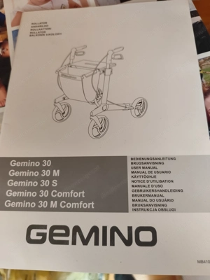 Rollator Gemini m30 super Zustand Bild 4