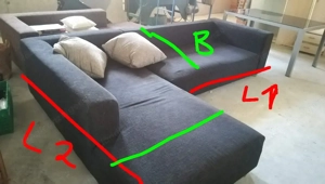 Couch sehr guter Zustand zu verschenken Bild 2