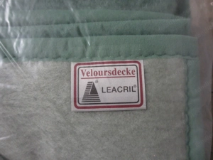 Wohndecken mintfarben 150 x 200 cm Bild 2