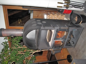 Schwedenofen, etwa 40 Jahre alt, nostalgische Bauweise Bild 3