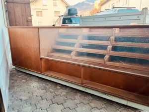 Glasvitrine Theke Kücheninsel Bild 2