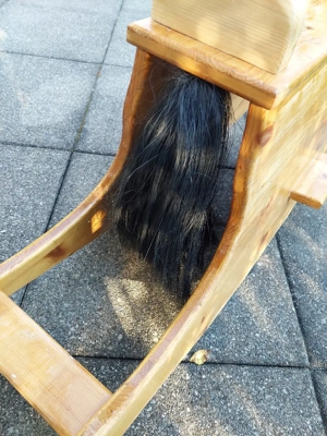 Vintage Schaukelpferd  Bild 3