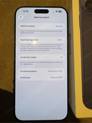 iPhone 17 pro Max 2TB wie neu Bild 3